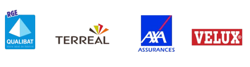 Nos Partenaires : Qualibat, Terreal, AXA, Velux